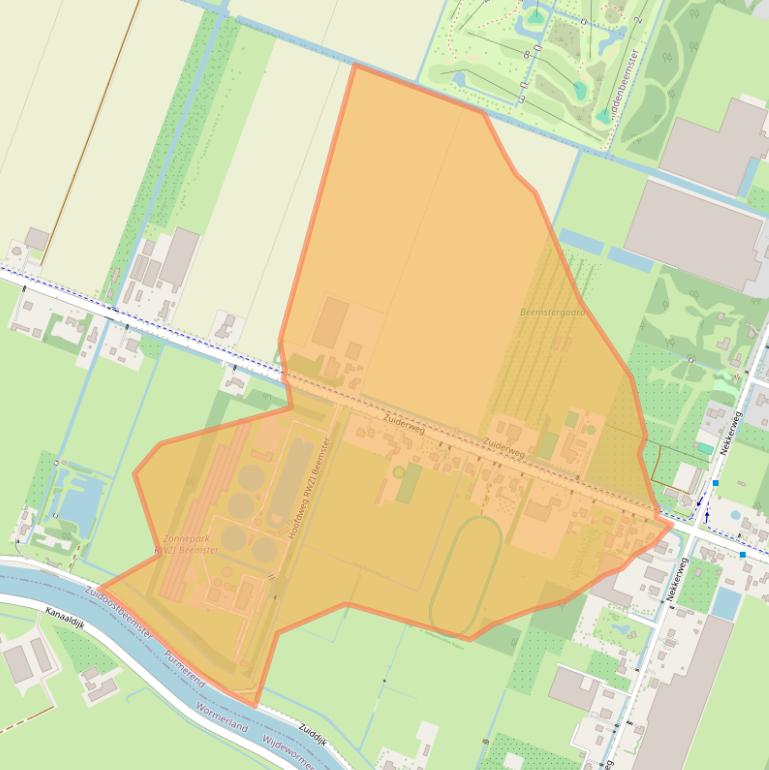 Kaart van postcodegebied 1461GD.