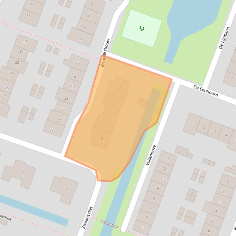 Kaart van postcodegebied 1462GJ.