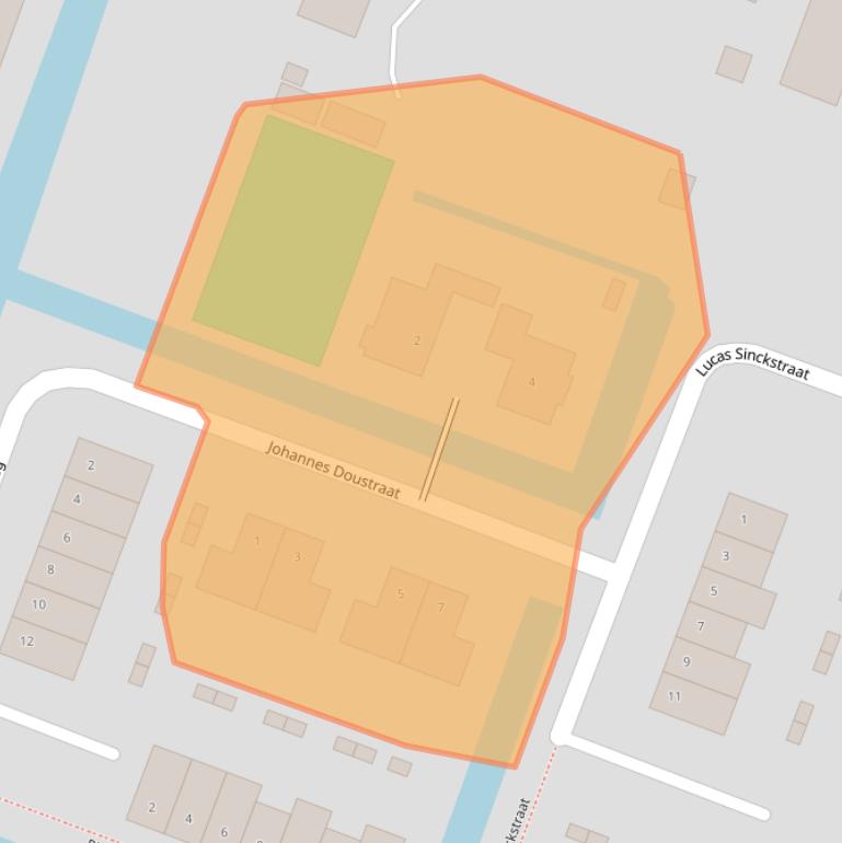 Kaart van postcodegebied 1462MP.