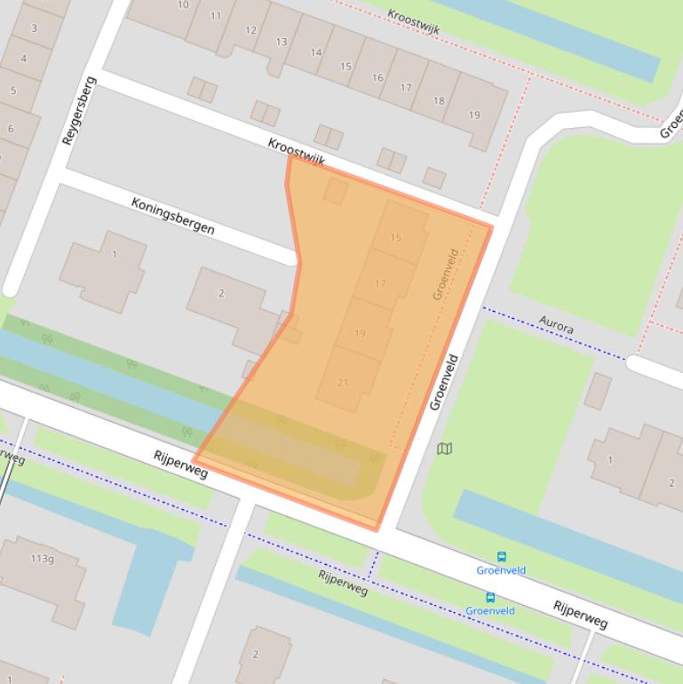 Kaart van postcodegebied 1462PK.