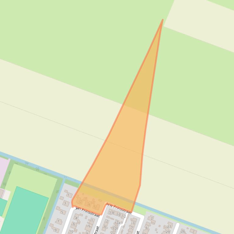 Kaart van postcodegebied 1462XN.