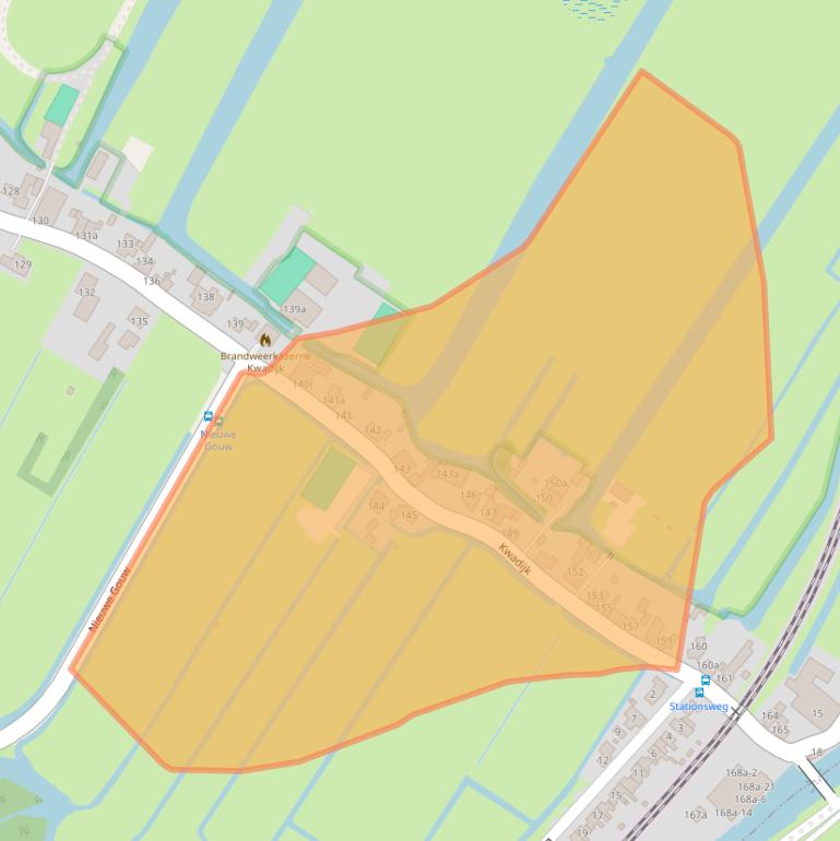 Kaart van postcodegebied 1471CJ.