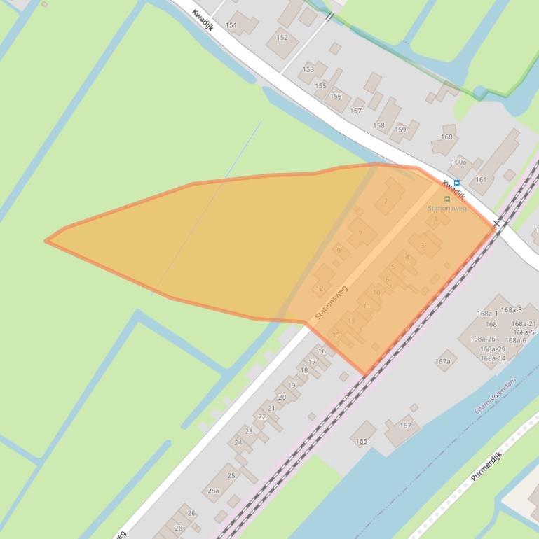 Kaart van postcodegebied 1471CL.