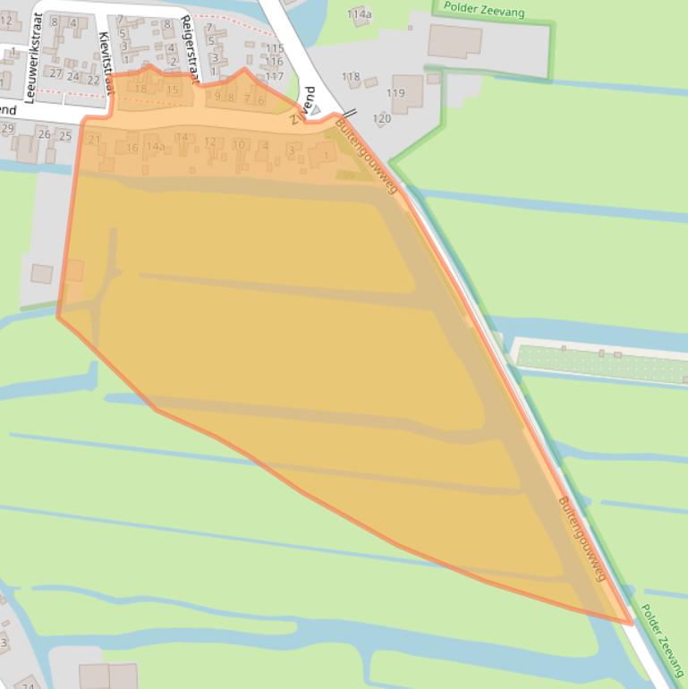 Kaart van postcodegebied 1472GE.