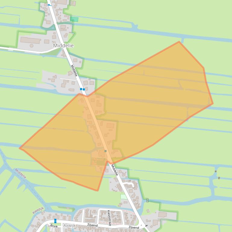 Kaart van postcodegebied 1472GT.