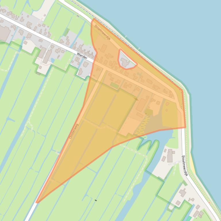 Kaart van postcodegebied 1473PL.