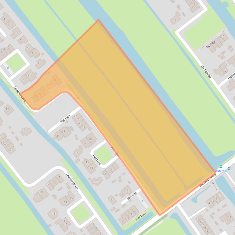 Kaart van postcodegebied 1474BC.