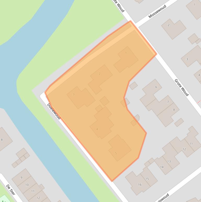 Kaart van postcodegebied 1474JB.