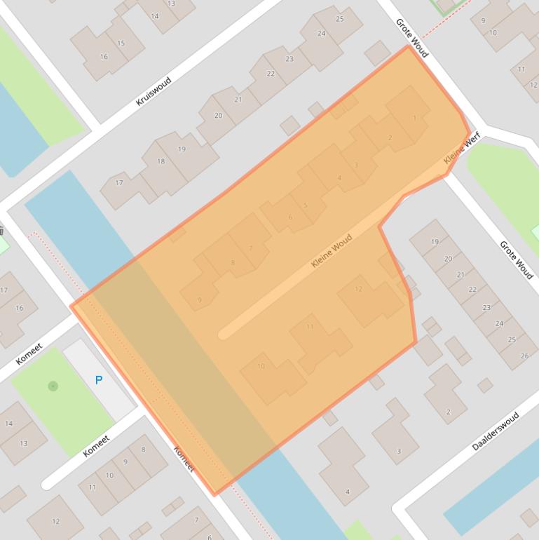 Kaart van postcodegebied 1474JG.