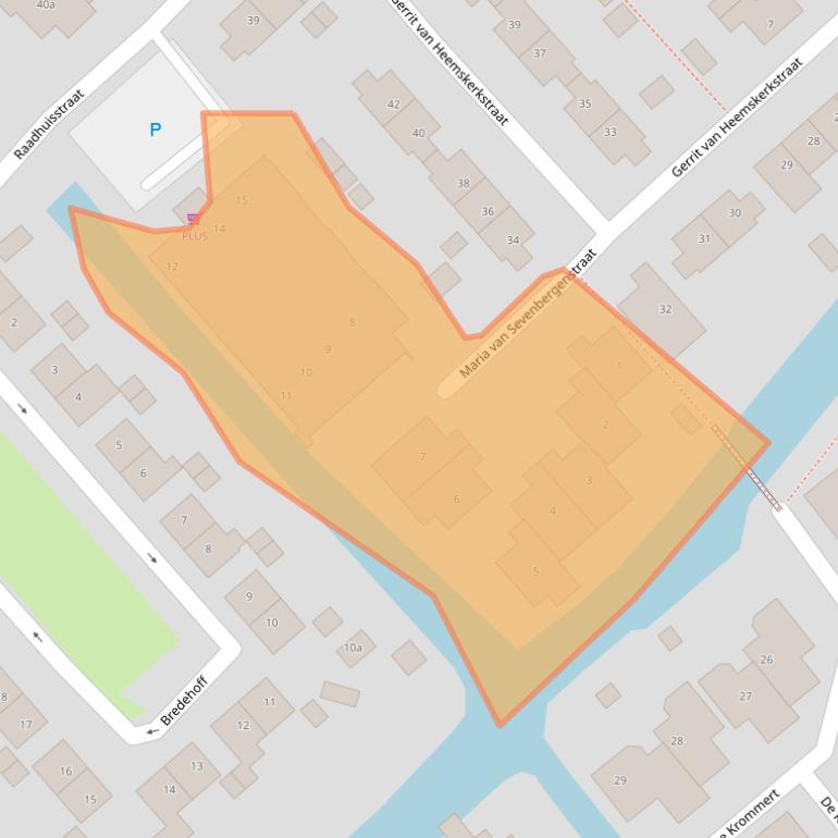 Kaart van postcodegebied 1474KH.