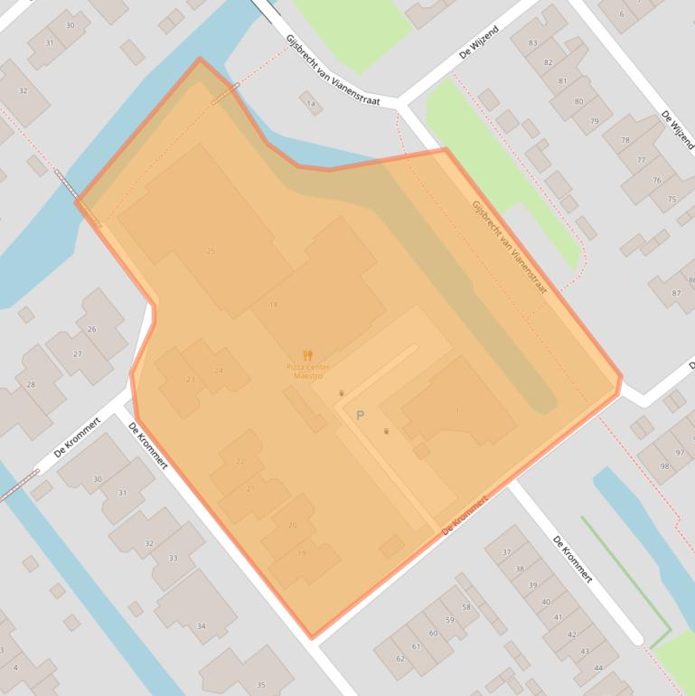 Kaart van postcodegebied 1474PM.