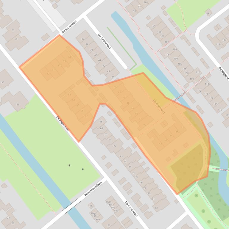 Kaart van postcodegebied 1474PP.