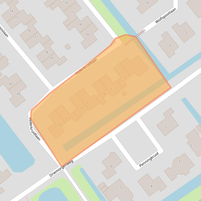 Kaart van postcodegebied 1474SN.