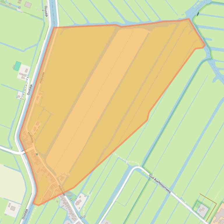 Kaart van postcodegebied 1477EH.