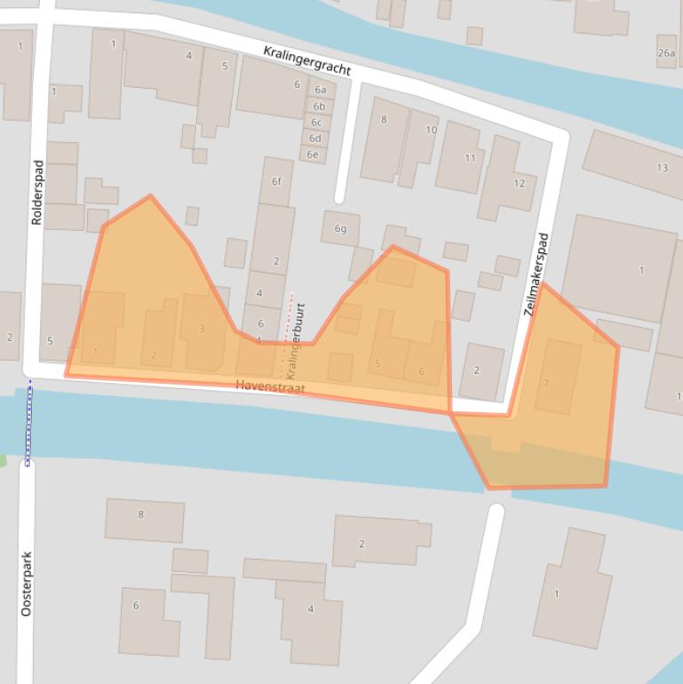 Kaart van postcodegebied 1483AK.
