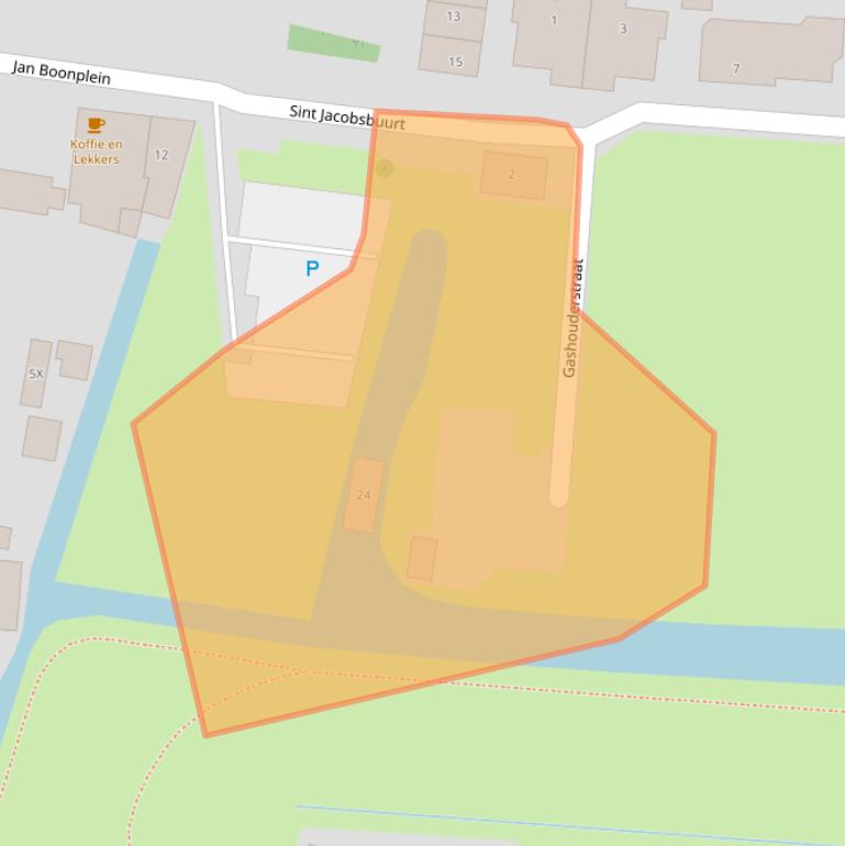 Kaart van postcodegebied 1483AL.