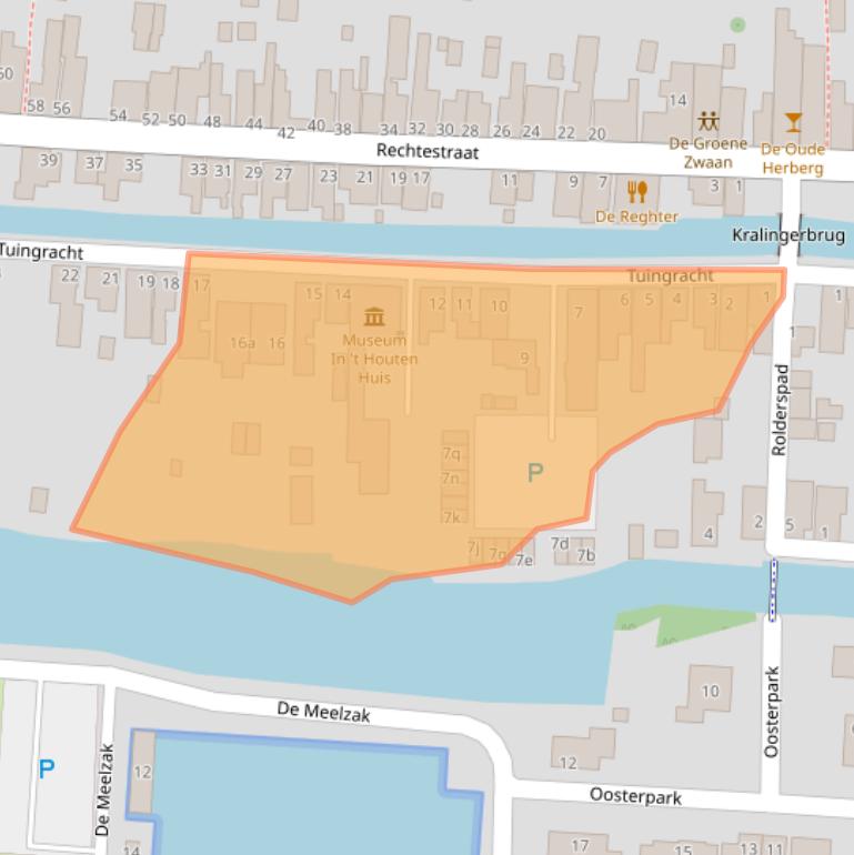 Kaart van postcodegebied 1483AP.