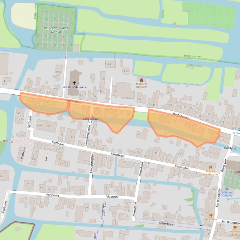 Kaart van postcodegebied 1483BC.