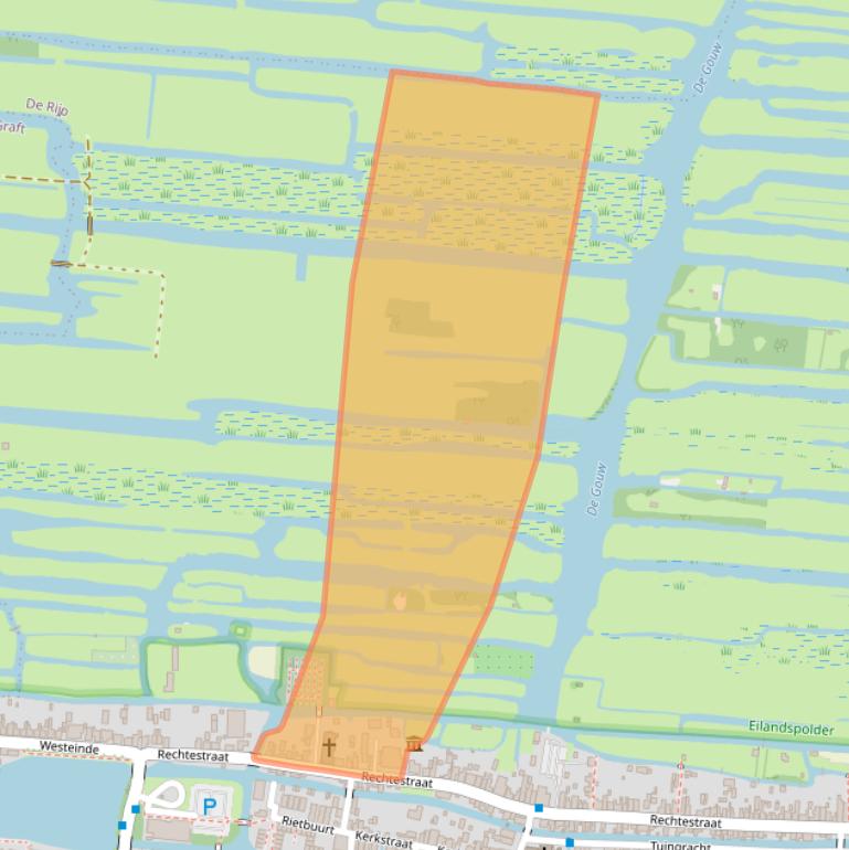 Kaart van postcodegebied 1483BH.