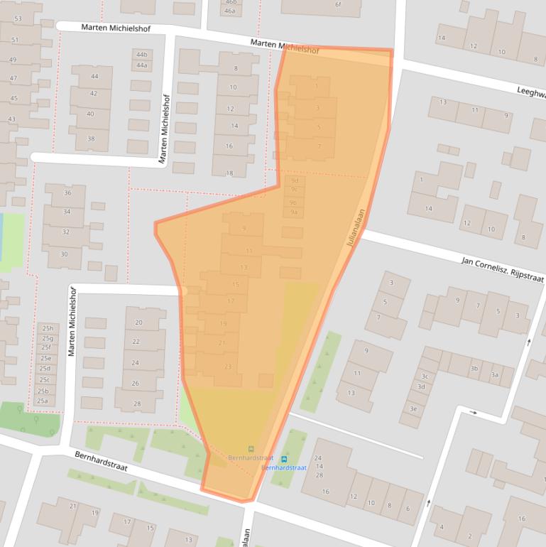 Kaart van postcodegebied 1483CA.