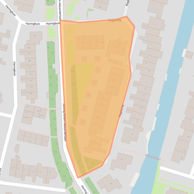 Kaart van postcodegebied 1483CJ.