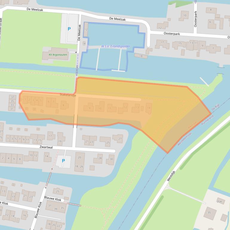 Kaart van postcodegebied 1483SB.