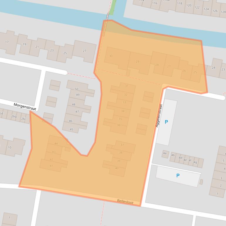 Kaart van postcodegebied 1483TB.