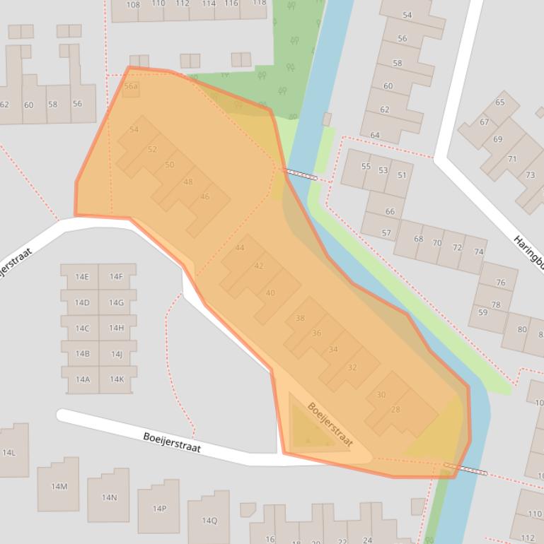 Kaart van postcodegebied 1483TJ.