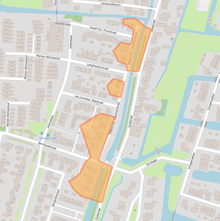 Kaart van postcodegebied 1483VA.