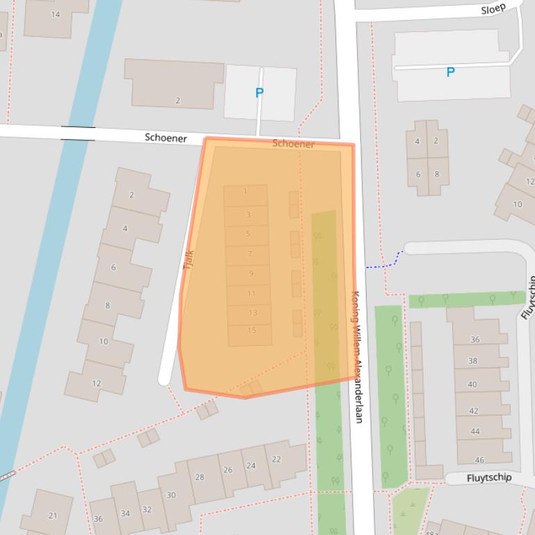 Kaart van postcodegebied 1483WD.