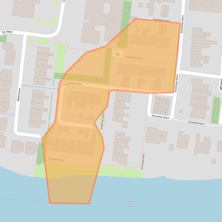 Kaart van postcodegebied 1484EH.