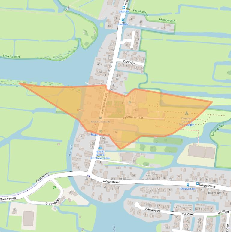 Kaart van postcodegebied 1484EN.