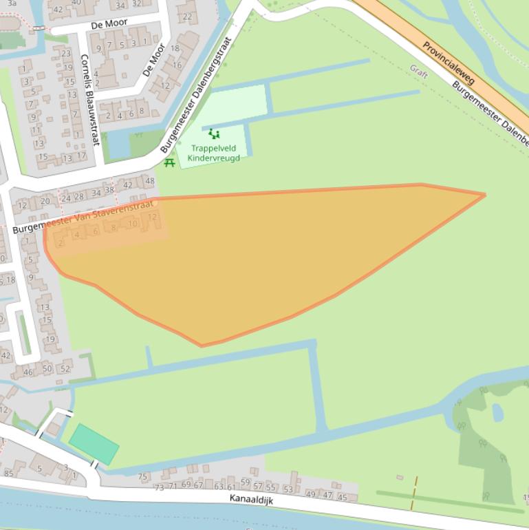 Kaart van postcodegebied 1486ND.