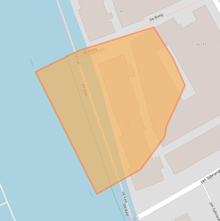 Kaart van postcodegebied 1502GW.