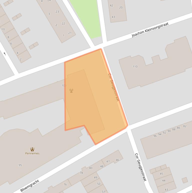 Kaart van postcodegebied 1502WG.