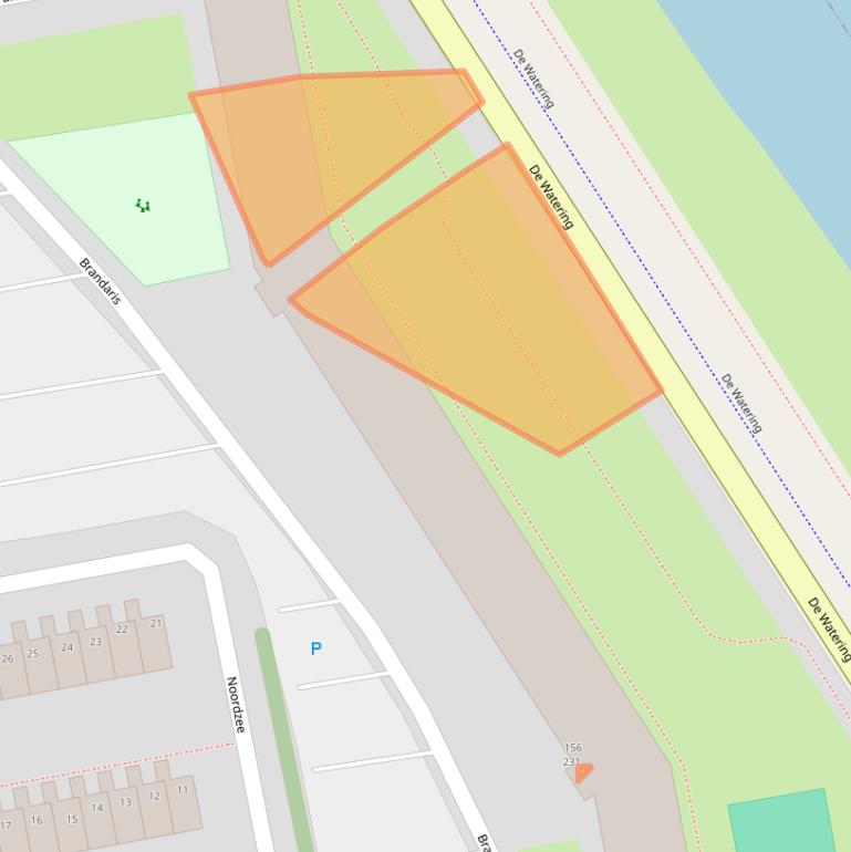 Kaart van postcodegebied 1503CD.