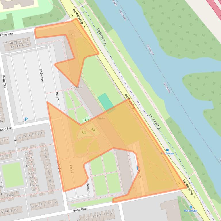 Kaart van postcodegebied 1503GA.