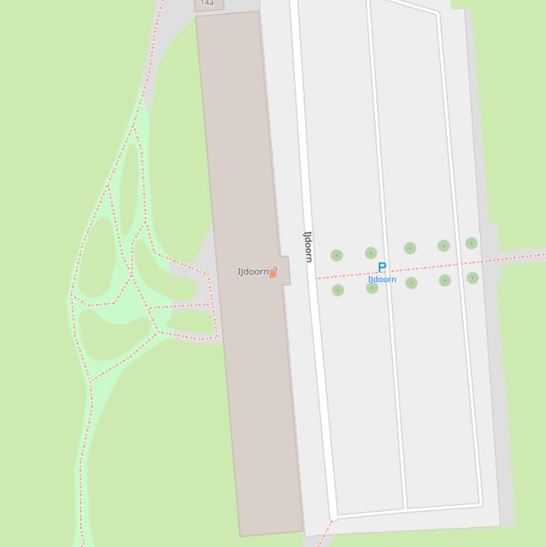 Kaart van postcodegebied 1503HE.