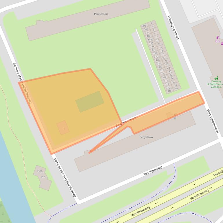 Kaart van postcodegebied 1503MD.