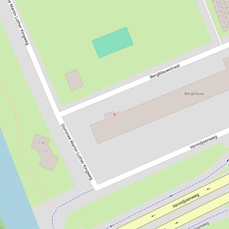 Kaart van postcodegebied 1503MH.