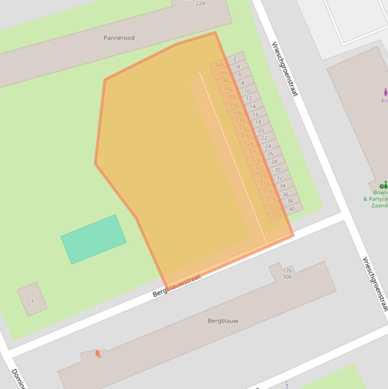 Kaart van postcodegebied 1503ML.