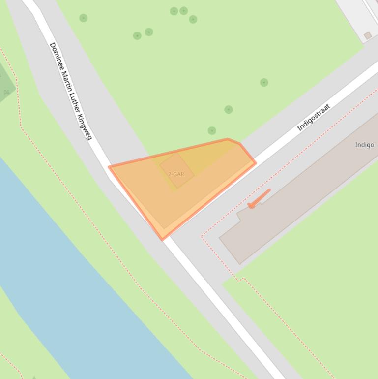 Kaart van postcodegebied 1503NB.