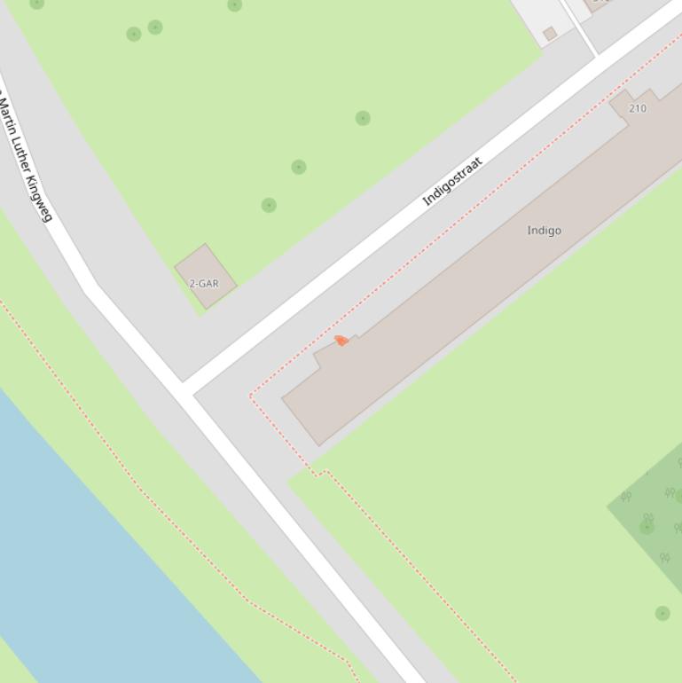 Kaart van postcodegebied 1503NC.