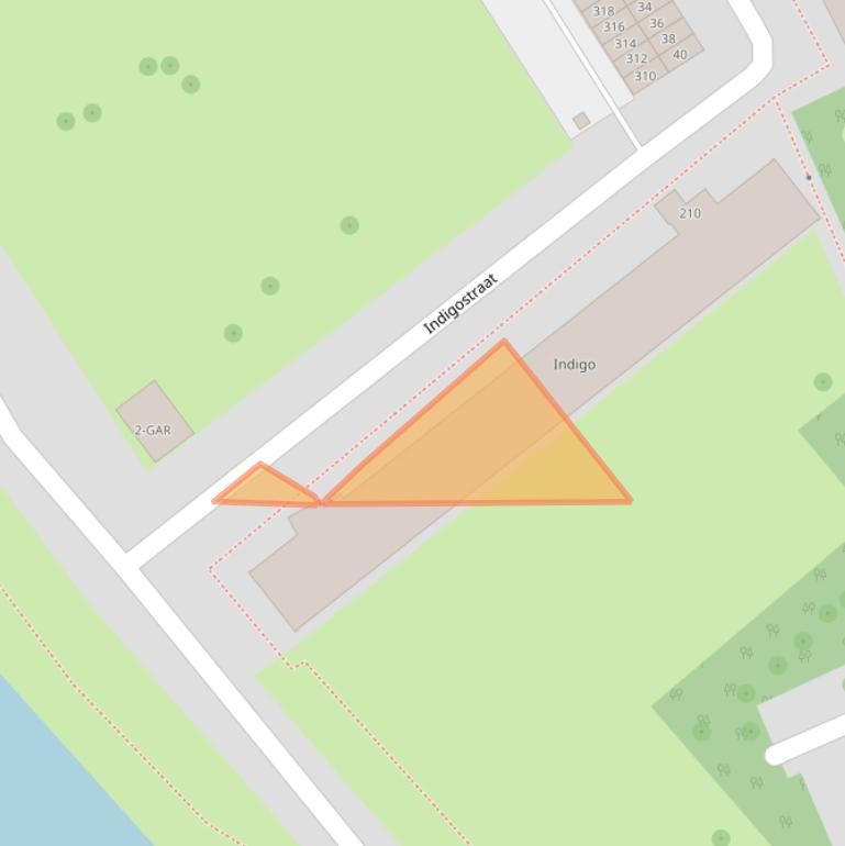 Kaart van postcodegebied 1503NG.