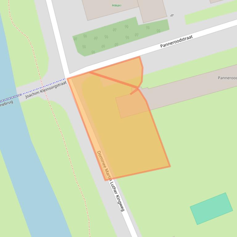 Kaart van postcodegebied 1503XB.