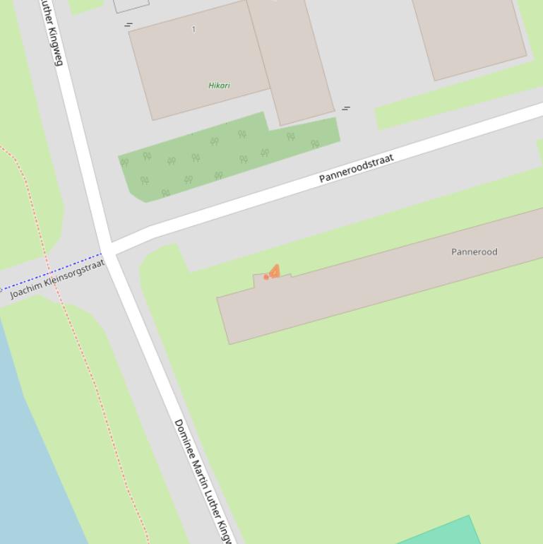 Kaart van postcodegebied 1503XE.