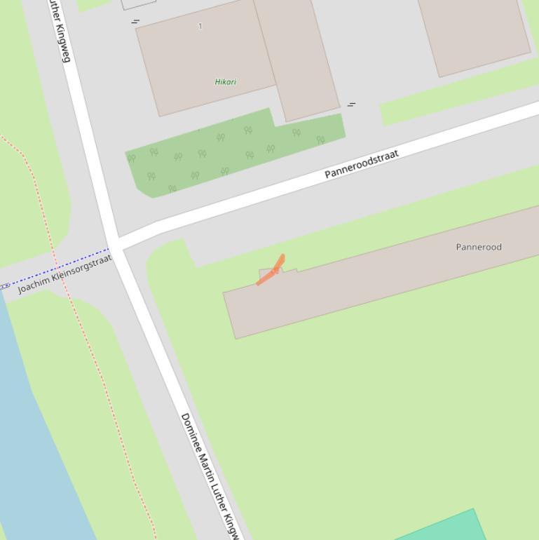 Kaart van postcodegebied 1503XG.