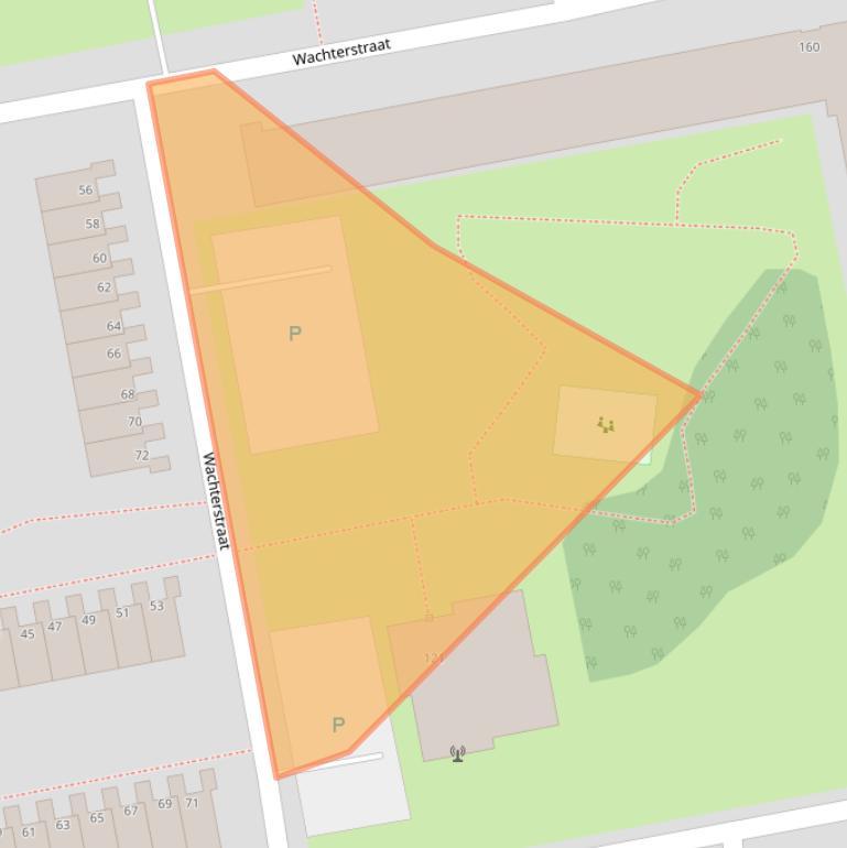 Kaart van postcodegebied 1504CD.