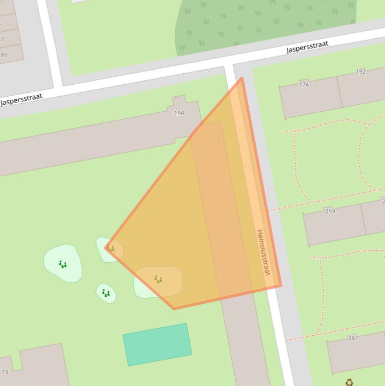 Kaart van postcodegebied 1504ES.