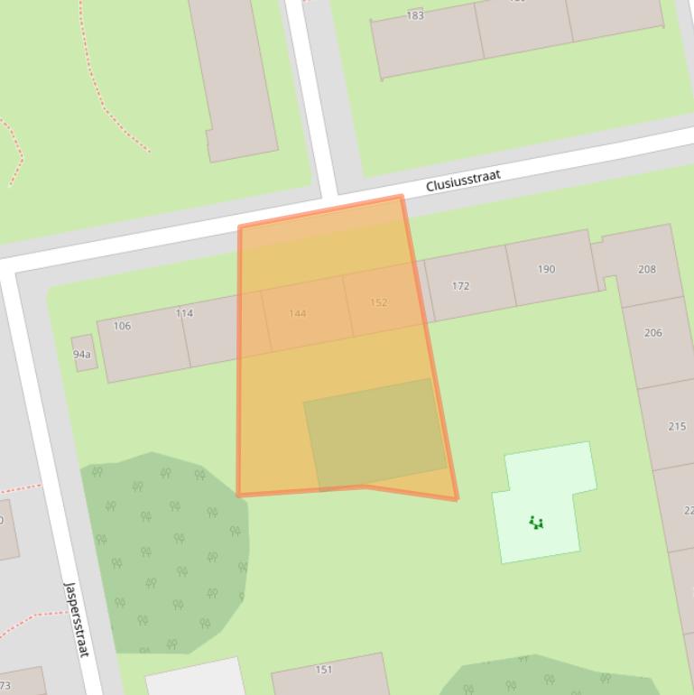 Kaart van postcodegebied 1504HL.